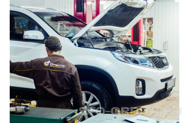 Почему лучше проходить обслуживание Киа Соренто 2 на СТО «Орбита»?