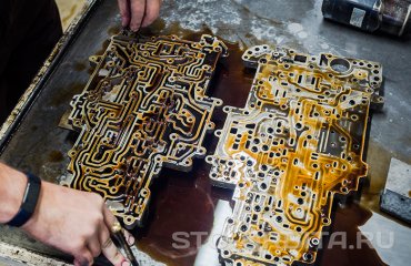 Ремонт АКПП КИА Мохаве A8TR (подробные фото и видео)