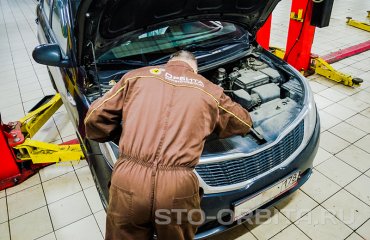 Плановое обслуживание КИА Рио ТО-8 120 000 км (подробные фото)