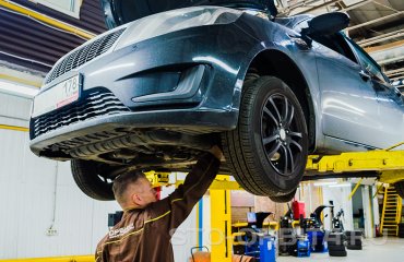 Плановое обслуживание КИА Рио ТО-8 120 000 км (подробные фото)