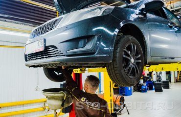 Плановое обслуживание КИА Рио ТО-8 120 000 км (подробные фото)