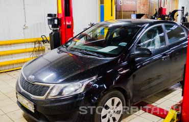 Плановое обслуживание КИА Рио ТО-8 120 000 км (подробные фото)