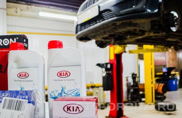 Плановое обслуживание КИА Рио ТО-8 120 000 км (подробные фото)
