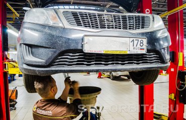 Плановое обслуживание КИА Рио ТО-8 120 000 км (подробные фото)