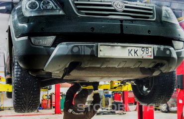 Замена масла АКПП КИА Мохаве (подробные фото)