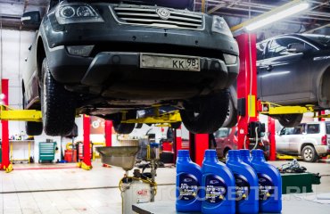 Замена масла АКПП КИА Мохаве (подробные фото)