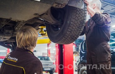 Диагностика ходовой части КИА Соренто (подробные фото)