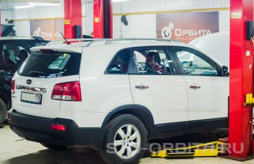 Диагностика ходовой части КИА Соренто (подробные фото)