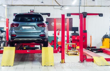 Регулировка развал-схождения КИА Соренто Прайм (подробные фото)