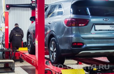 Регулировка развал-схождения КИА Соренто Прайм (подробные фото)