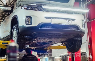 Плановое обслуживание КИА Соренто ТО-7 105 000 км (подробные фото)