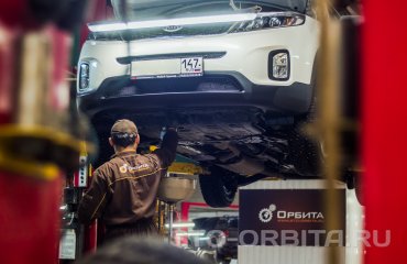 Плановое обслуживание КИА Соренто ТО-7 105 000 км (подробные фото)