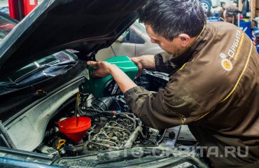 Плановое обслуживание КИА Соренто ТО-5 75 000 км (подробные фото)