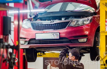 Плановое обслуживание КИА Рио ТО-9 135 000 км (подробные фото)