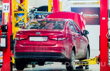 Плановое обслуживание КИА Рио ТО-9 135 000 км (подробные фото)