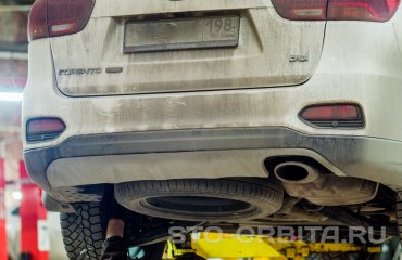 Замена моторного масла КИА Соренто (подробные фото)