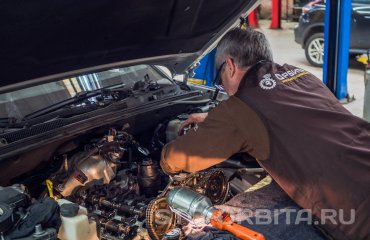 Устранение течи масла КИА Мохаве (подробные фото и видео)