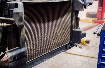 Мойка радиаторов КИА Рио (подробные фото)