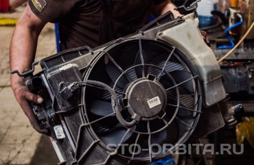 Мойка радиаторов КИА Рио (подробные фото)