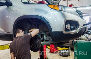 Плановое обслуживание КИА Соренто дизель (подробные фото)