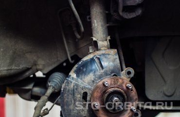 Замена передних ступичных подшипников КИА Спортейдж (подробные фото)