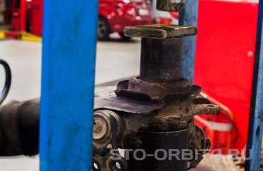 Замена передних ступичных подшипников КИА Спортейдж (подробные фото)