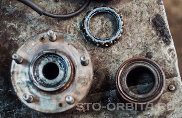 Замена передних ступичных подшипников КИА Спортейдж (подробные фото)