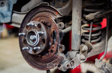 Замена задних ступичных подшипников КИА Спортейдж (подробные фото)