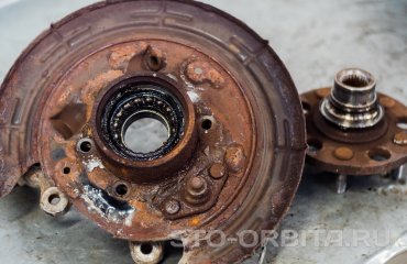 Замена задних ступичных подшипников КИА Спортейдж (подробные фото)