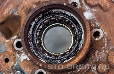 Замена задних ступичных подшипников КИА Спортейдж (подробные фото)