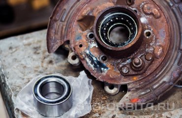 Замена задних ступичных подшипников КИА Спортейдж (подробные фото)