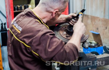 Замена задних ступичных подшипников КИА Спортейдж (подробные фото)