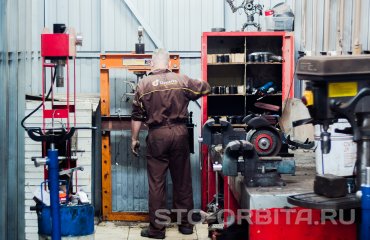 Замена задних ступичных подшипников КИА Спортейдж (подробные фото)