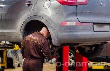 Замена задних ступичных подшипников КИА Спортейдж (подробные фото)