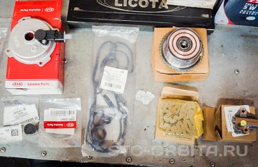 Замена комплекта цепи ГРМ КИА Оптима (подробные фото и видео)